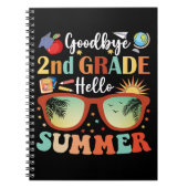 Dag 2de graad Hallo zomer Notitieboek (Voorkant)