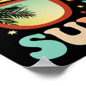 Dag 2de graad Hallo zomer Poster (Hoek)