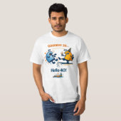 Dag 39 – Hallo 40 Uniseks T-shirt (Voorkant volledig)