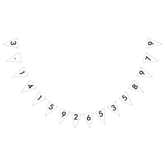 dag 3.14.159... Huwelijksvlaggetjes Vlaggetjes (Alle)