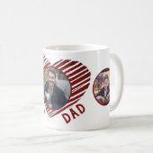 Dag 3 Foto Collage beste pap rode hartvader Koffiemok (Voorkant rechts)