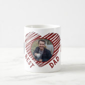 Dag 3 Foto Collage beste pap rode hartvader Koffiemok (Center)