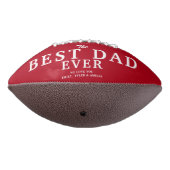 Dag 3 Foto Collage van beste pap Ever Red Father American Football (Gedraaid 270)