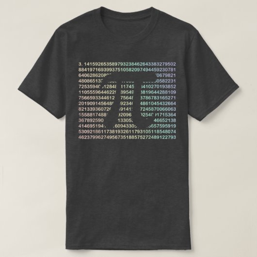 Dag 3 Pi T-shirt (Design voorkant)