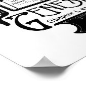 Dag 3 van de schepping poster (Hoek)