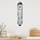 Dag 3 van de schepping poster (Keuken)