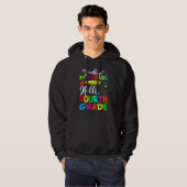 Dag 3e graad Hallo Vierde graad Laatste dag van S Hoodie (Voorkant volledig)