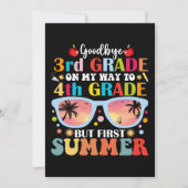 Dag 3e klas, Hallo 4e klas, maar eerst de zomer Kaart (Voorkant)