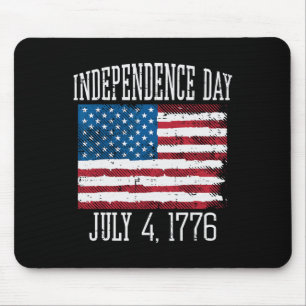Dag 4 juli 1776 4 juli Amerika Mannen Vrouwen Kind Muismat