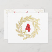 Dag 4. Namen van Jezus | Het licht van de mondiale Briefkaart (Voorkant / Achterkant)