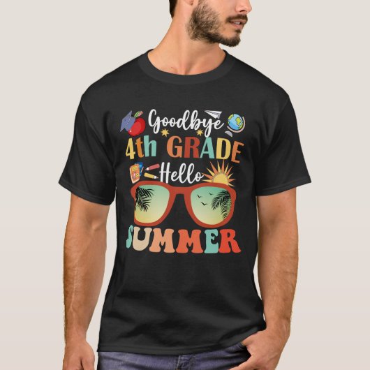 Dag 4e graad Hallo zomer T-shirt (Voorkant)