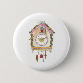 Dag 52 - Klok Cuckoo Ronde Button 5,7 Cm