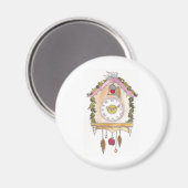 Dag 52 - Koeksklok Magneet (Voorkant / Achterkant)