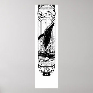 Dag 5 van het poster van de schepping