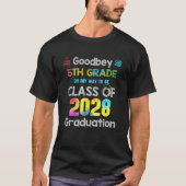Dag 5e graad Hallo 6e graad hier kom ik klas T-shirt (Voorkant)