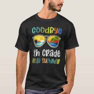 Dag 5e graad Hallo Zomer Laatste dag van 5e gr T-shirt