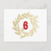 Dag 6. Namen van Jezus | Lamb van God | Advent Briefkaart (Voorkant)