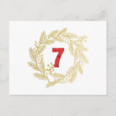 Dag 7. Namen van Jezus | Leven | Advent Briefkaart (Voorkant)