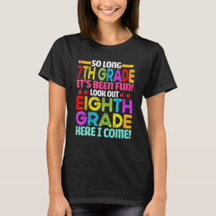 Dag 7e klas Terug naar school 8e milgr T-shirt