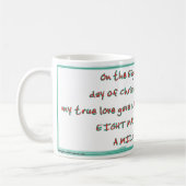 Dag 8 - 12 dagen kerstkoffie-Mok Koffiemok (Links)