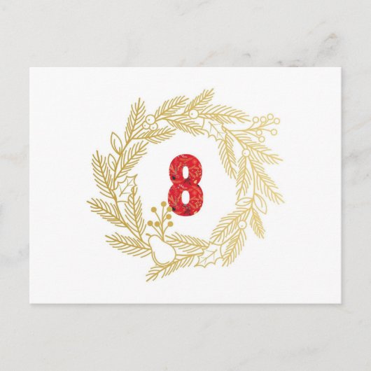 Dag 8. Namen van Jezus | Good Shepherd | Advent Briefkaart (Voorkant)