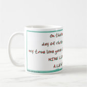 Dag 9 - 12 dagen kerstkoffie-Mok Koffiemok (Links)