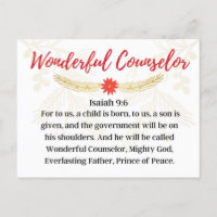 Dag 9. Namen van Jezus | Prachtige raadsman Advent