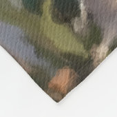 Dag aan het strand fleece deken (Hoek)
