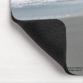 "Dag aan het strand" mousepad Muismat (Hoek)