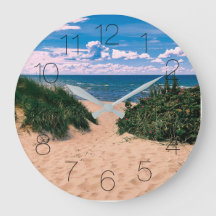 Dag Aan Het Strand Retro Uitzicht