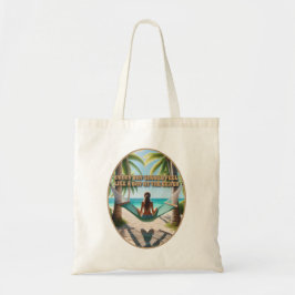 Dag aan het strand tote bag