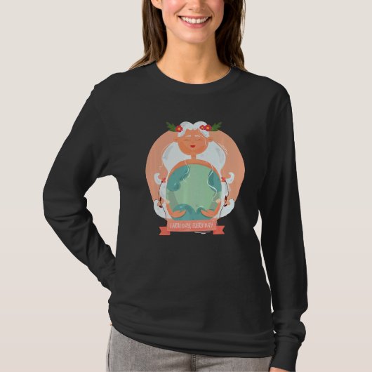 Dag Aarde Dag Dag Dag Dag Dag Dag Dag Dag Dag Dag T-shirt (Voorkant)