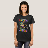 Dag Afscheid Peuter Dag Kinderdagverblijf Monstert T-shirt (Voorkant volledig)
