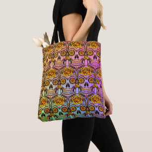 Dag als de dode Canvas tas van de schedel van de s