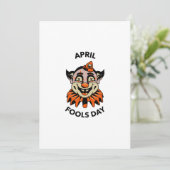 Dag april aankondiging (Staand voorkant)
