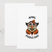 Dag april aankondiging (Voorkant / Achterkant)