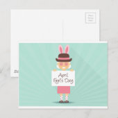 dag april briefkaart (Voorkant / Achterkant)