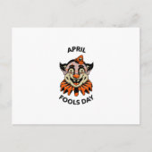 Dag april feestdagenkaart (Voorkant)