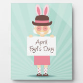 dag april fotoplaat (Voorkant)