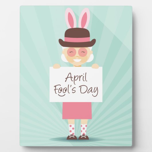 dag april fotoplaat (Voorkant)