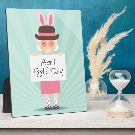 dag april fotoplaat (Zijkant)