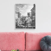 Dag, Avond, 1738 Canvas Afdruk (Insitu (Woonkamer))