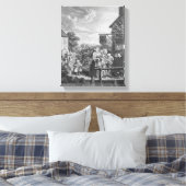 Dag, Avond, 1738 Canvas Afdruk (Insitu (Slaapkamer))