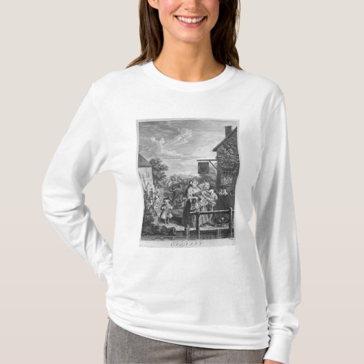 Dag, Avond, 1738 T-shirt (Voorkant)