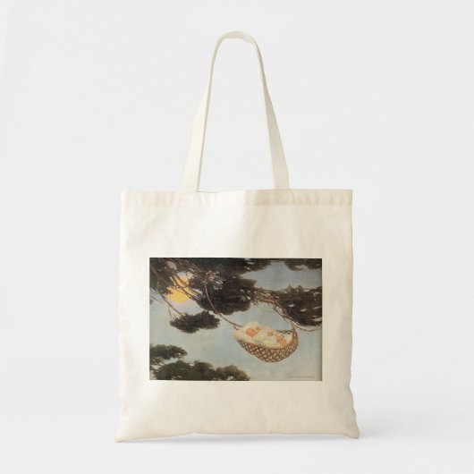 Dag, Baby Nursery Rhyme Bag Tote Bag (Voorkant)