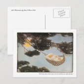 Dag, Baby Nursery Rhyme Briefkaart (Voorkant / Achterkant)