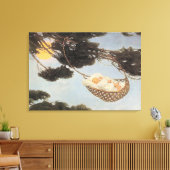 Dag, Baby Nursery Rhyme Canvas Afdruk (Insitu (Woonkamer))