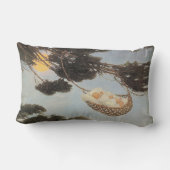 Dag, Baby Nursery Rhyme Pillow Kussen (Achterkant)