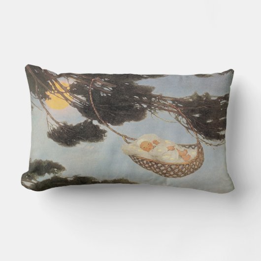Dag, Baby Nursery Rhyme Pillow Kussen (Voorkant)