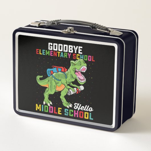 Dag Basisschool, Hallo Middelbare School T Rex (Voorkant)